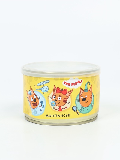 УЦЕНКА Монпансье в консервной банке «Три кота» персонажи