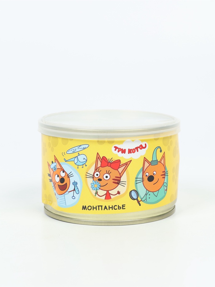 УЦЕНКА Монпансье в консервной банке «Три кота» персонажи - Фото 1