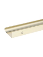 Ручка торцевая CAPPIO RT002AU, L=250 мм, м/о 192 мм, цвет сатиновое золото  (артикул 10967686)  большой выбор товаров оптом и в розницу по низким ценам с доставкой