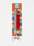 Набор ошейников кошачих , серый/красный 10970916