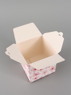 Коробка подарочная складная «Цветы», 12×12×12 см  (артикул 10960423)  большой выбор товаров оптом и в розницу по низким ценам с доставкой