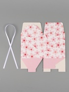 Коробка подарочная складная «Цветы», 12×12×12 см  (артикул 10960423)  большой выбор товаров оптом и в розницу по низким ценам с доставкой