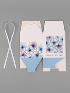 Коробка подарочная складная «Акварельные цветы», 12×12×12 см  (артикул 10960426)  большой выбор товаров оптом и в розницу по низким ценам с доставкой