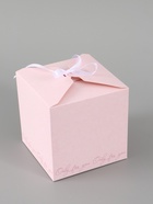 Коробка подарочная складная Only for you, 12×12×12 см  (артикул 10960427)  большой выбор товаров оптом и в розницу по низким ценам с доставкой