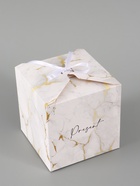 Коробка подарочная складная «Мрамор», 12×12×12 см  (артикул 10960428)  большой выбор товаров оптом и в розницу по низким ценам с доставкой