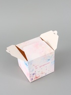 Коробка подарочная складная «Ты прекрасна», 12×12×12 см  (артикул 10960429)  большой выбор товаров оптом и в розницу по низким ценам с доставкой