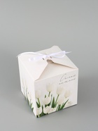 Коробка подарочная складная «Самой нежной», 12×12×12 см  (артикул 10960435)  большой выбор товаров оптом и в розницу по низким ценам с доставкой