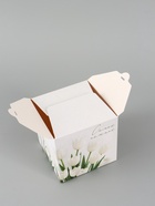 Коробка подарочная складная «Самой нежной», 12×12×12 см  (артикул 10960435)  большой выбор товаров оптом и в розницу по низким ценам с доставкой