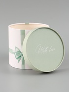 Набор шляпных коробок 2 в 1 «Бант», 12×12 см, 15×15 см - Фото 2