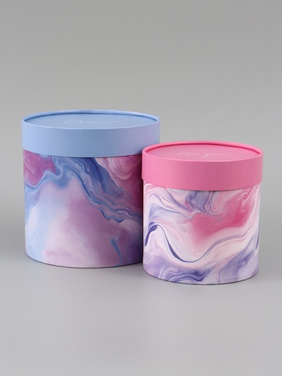 Набор шляпных коробок 2 в 1 Present, 12×12 см, 15×15 см