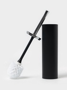 УЦЕНКА Набор для ванной "Сильва" 6 пред.(мыльница. дозатор, 2 стакана, ерш, ведро), цвет черный 4098 - Фото 8