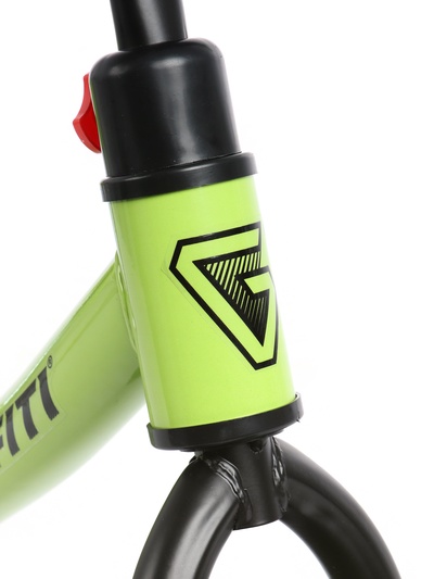 Беговел детский GRAFFITI, диаметр колёс 12", зелёный