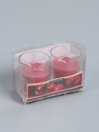 УЦЕНКА Набор свечей «DAZZLE CANDLE» 70 г, красное яблоко 11015703