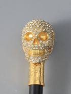 УЦЕНКА Сувенирное изделие Трость с кинжалом, клинок 30см, набалдашник Череп - Фото 6