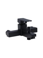 УЦЕНКА Смеситель для ванны ZEIN Z3843, однорычажный, душевой набор, лейка 5 режимов, черный - Фото 1