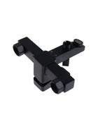 УЦЕНКА Смеситель для ванны ZEIN Z3843, однорычажный, душевой набор, лейка 5 режимов, черный - Фото 3