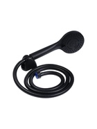 УЦЕНКА Смеситель для ванны ZEIN Z3843, однорычажный, душевой набор, лейка 5 режимов, черный - Фото 5