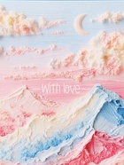 Коробка подарочная самосборная With love, 20×18×5 см, с лентой - Фото 5