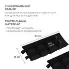 УЦЕНКА Утяжелители ONLYTOP, 2 шт.×2 кг, чёрные - Фото 2