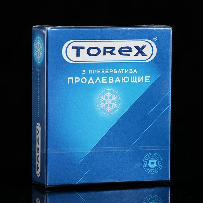 Презервативы «Torex» Продлевающие, 3 шт. - Фото 1