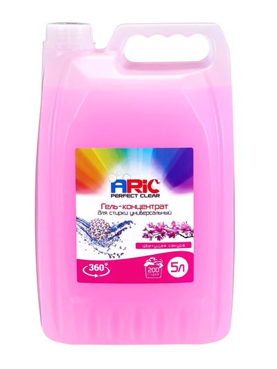 Гель для стирки ARIC цветущая сакура, 5 л (канистра)