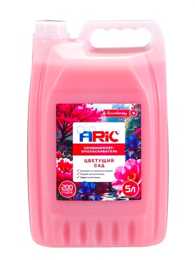 Кондиционер-ополаскиватель для стирки ARIC «Цветущий сад», универсальный, 5 л