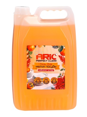 Средство для мытья посуды ARIC «Имбирный цитрус», гель, безопасный состав, 5 л