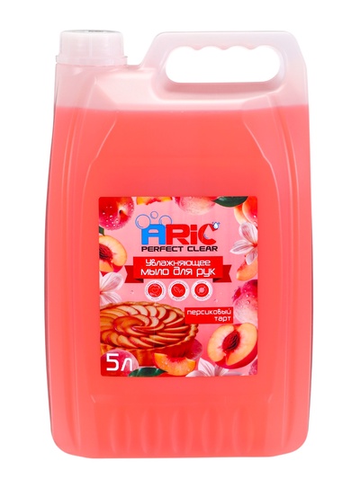 Увлажняющее жидкое мыло для рук ARIC «Персиковый тарт», гипоаллергенное, 5 л