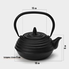 УЦЕНКА Чайник 0,8 л "Танан", с ситом, эмалированный внутри - Фото 3