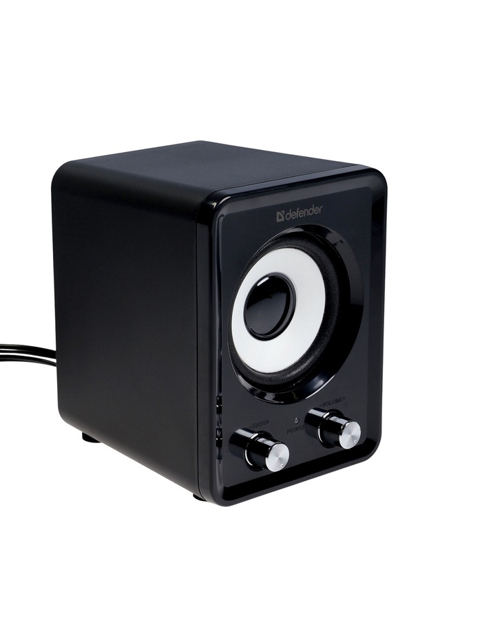 Акустическая система Defender Z4, 2.1, 11 Вт, питание от USB, чёрная - фото 51925434