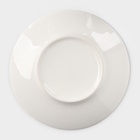 УЦЕНКА Чайная пара «Серебро», 3 предмета: чашка 200 мл, блюдце d=14 см, ложка h=12.5 см, керамика, серебристая - Фото 6