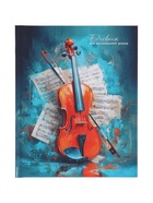 Дневник для музыкальной школы 48 листов «Музыкальный инструмент», 165×210 мм - Фото 1