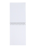 Блокнот на гребне А6 в клетку, 80 листов «Щенок и котенок», 60 г/м² - Фото 3