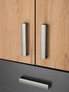 Шкаф – пенал для ванной комнаты «Пронто», с корзиной для белья, 500×330×1850 мм, цвет графит/дуб золотой - Фото 5