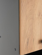 Шкаф – пенал для ванной комнаты «Пронто», 330×330×1850 мм, цвет графит/дуб золотой 10976706