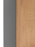 Шкаф – пенал узкий для ванной комнаты «Пронто», 2000×200×200 мм, цвет графит/дуб золотой 10976717