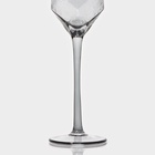 УЦЕНКА Набор бокалов для шампанского Magistro «Дарио», 180 мл, 7×27.5 см, 6 шт., стекло, графитовые - Фото 3