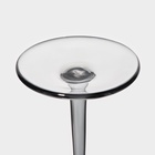 УЦЕНКА Набор бокалов для шампанского Magistro «Дарио», 180 мл, 7×27.5 см, 6 шт., стекло, графитовые - Фото 6