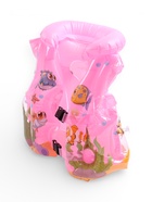 Жилет для плавания «Рыбки», надувной, р. S, от 3 лет, розовый - фото 123131999