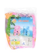 Жилет для плавания «Рыбки», надувной, р. M, от 3 лет, розовый - фото 809617862