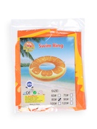 Круг для плавания «Апельсин», надувной, d=75 см, от 3 лет, оранжевый  (артикул 10976046)  большой выбор товаров оптом и в розницу по низким ценам с доставкой