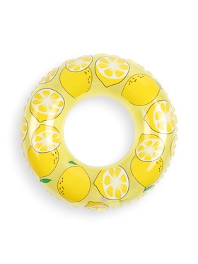 Круг для плавания «Лимон», надувной, d=55 см, от 3 лет, жёлтый  (артикул 10976047)  большой выбор товаров оптом и в розницу по низким ценам с доставкой