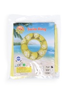 Круг для плавания «Лимон», надувной, d=65 см, от 3 лет, жёлтый - фото 809617890