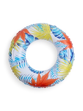Круг для плавания «Тропики», надувной, d=85 см, от 3 лет, с ручками, разноцветный  (артикул 10976049)  большой выбор товаров оптом и в розницу по низким ценам с доставкой