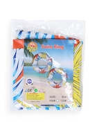 Круг для плавания «Тропики», надувной, d=85 см, от 3 лет, с ручками, разноцветный - фото 809617894