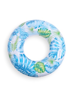Круг для плавания «Тропики», надувной, d=115 см, от 3 лет, с ручками, разноцветный  (артикул 10976052)  большой выбор товаров оптом и в розницу по низким ценам с доставкой