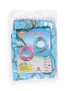 Круг для плавания с блестками, надувной, d=85 см, от 3 лет, голубой - фото 809617909