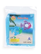 Круг для плавания «Рыбка», надувной, d=75 см, от 3 лет, голубой - фото 809617913