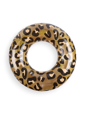 Круг для плавания леопардовый, надувной, d=115 см, от 3 лет, золотистый  (артикул 10976065)  большой выбор товаров оптом и в розницу по низким ценам с доставкой