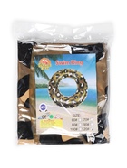 Круг для плавания леопардовый, надувной, d=115 см, от 3 лет, золотистый - фото 809617930